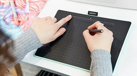 Графічний планшет Wacom Intuos medium з Bluetooth фісташковий Графічний планшет Wacom Intuos medium з Bluetooth фісташковий