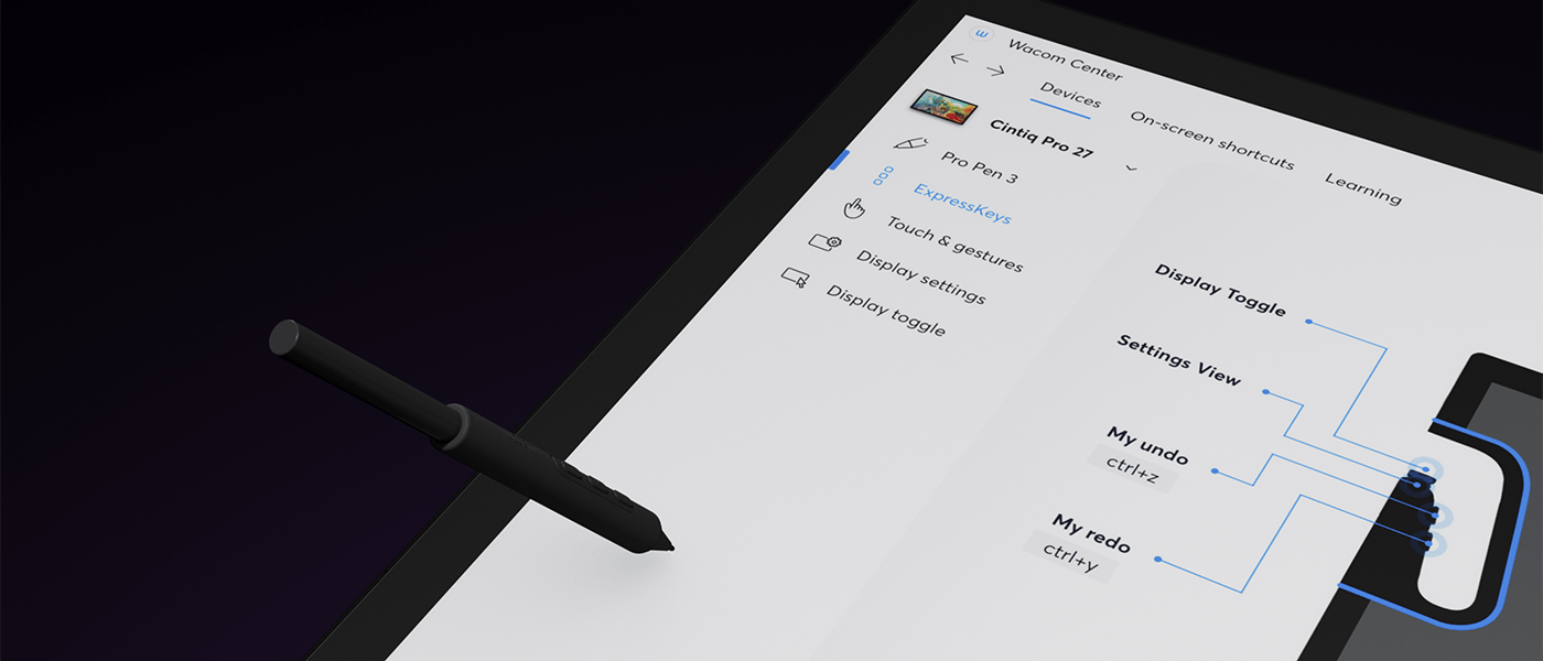 Графический монитор-планшет Wacom Cintiq Pro 27 (без подставки)