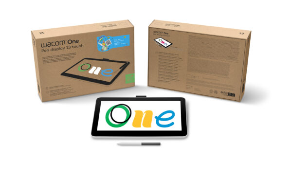 Wacom One 13 touch_Product with packaging