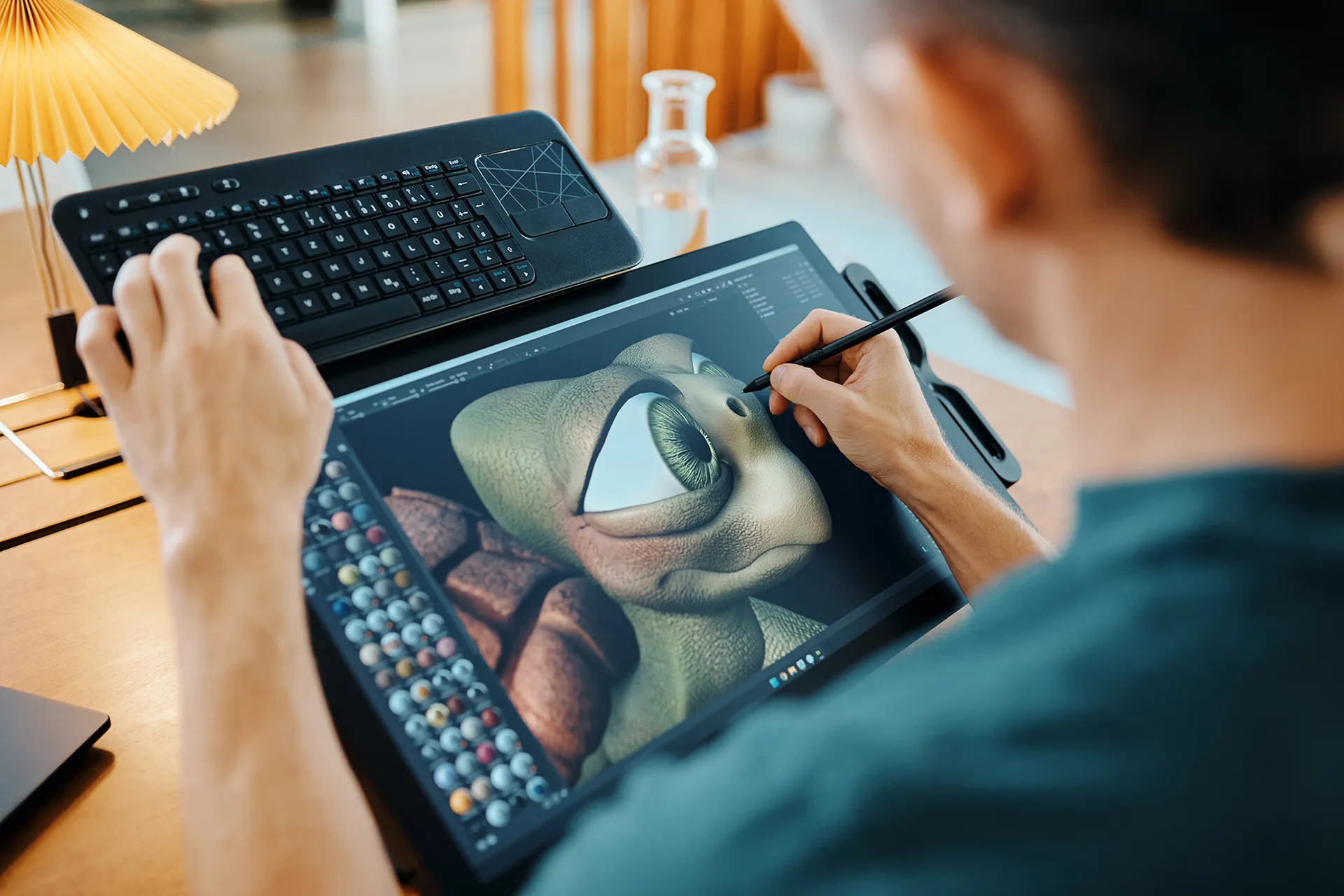 Графічний монітор-планшет Wacom Cintiq Pro 22 (з підставкою) Графічний монітор-планшет Wacom Cintiq Pro 22 (з підставкою)