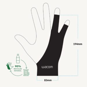 Wacom Drawing Glove брендована перчатка для малювання