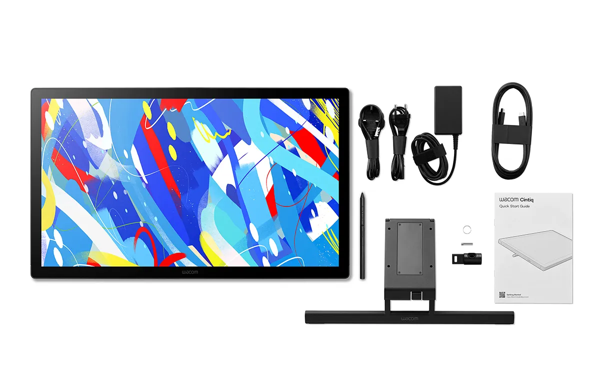 Монитор-планшет Wacom Cintiq 24 Touch (2025) с подставкой