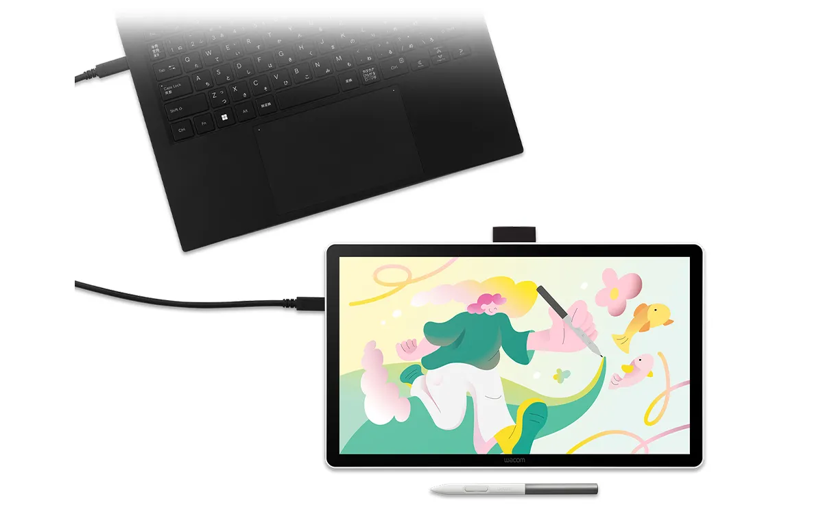 Графічний монітор-планшет Wacom One 14 (DTC 141) Графічний монітор-планшет Wacom One 14 (DTC 141)